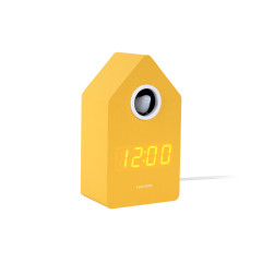 Budík Cuckoo LED Karlsson KA6070YE, 16cm
